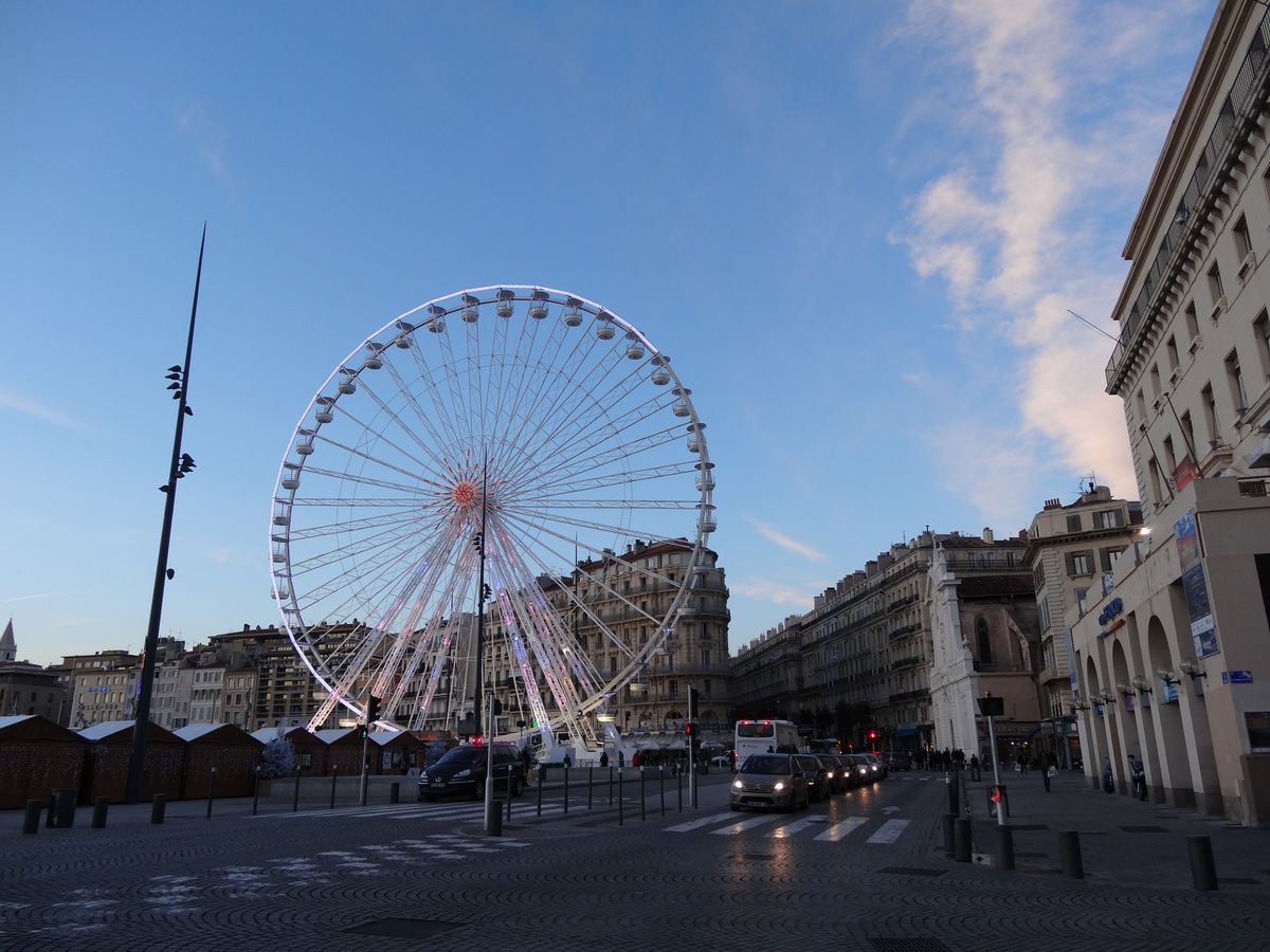 Marché de noël au Vieux Port