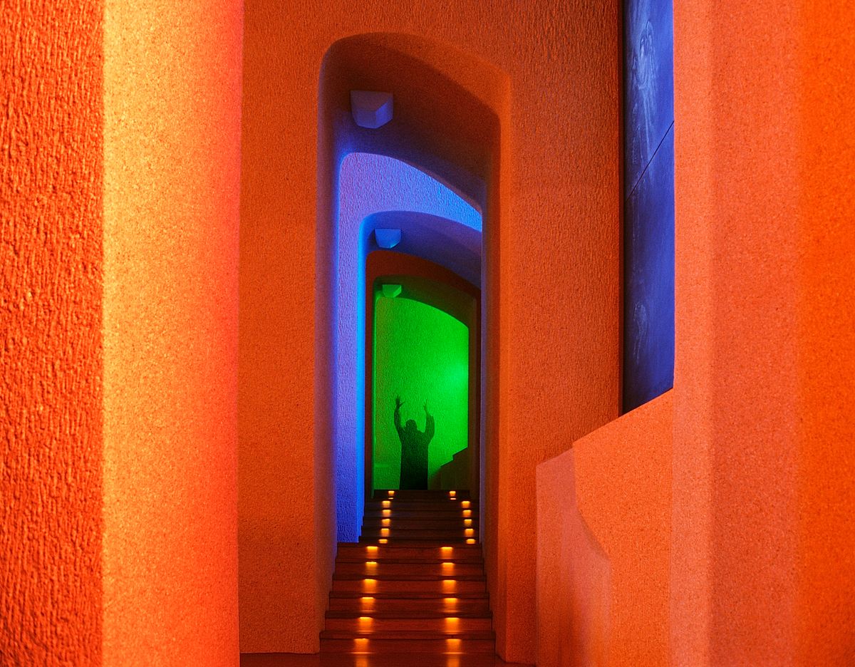 Durchgang im Goetheanum in Dornach