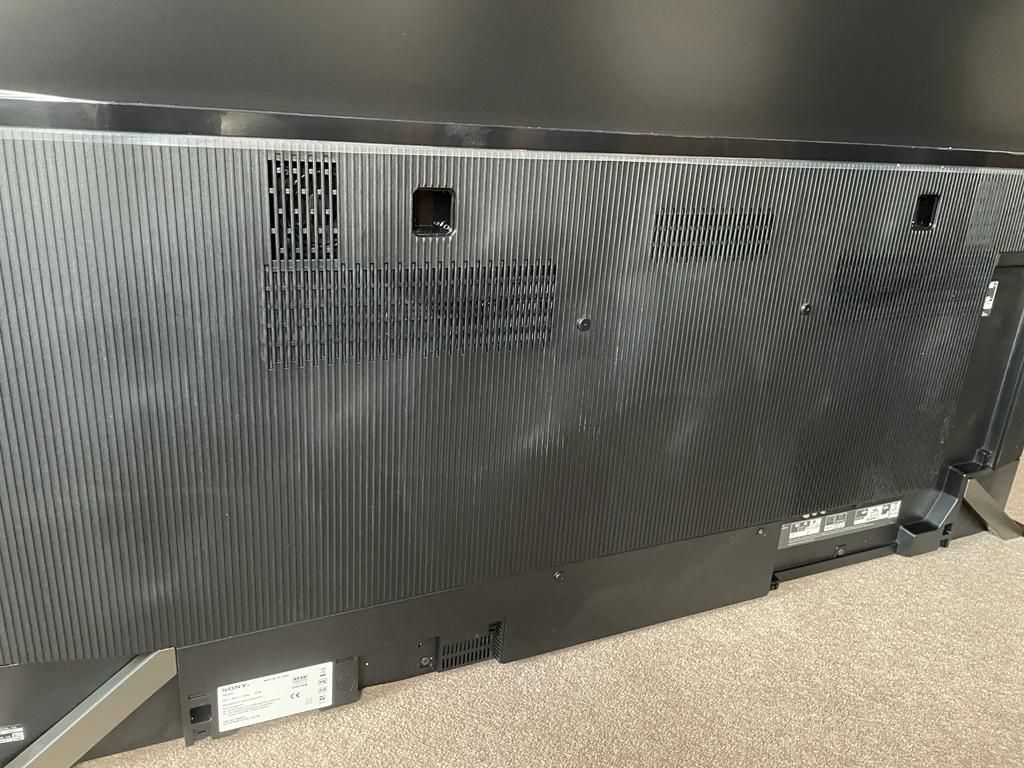 Rear of the replacement TV showing Marks (3)