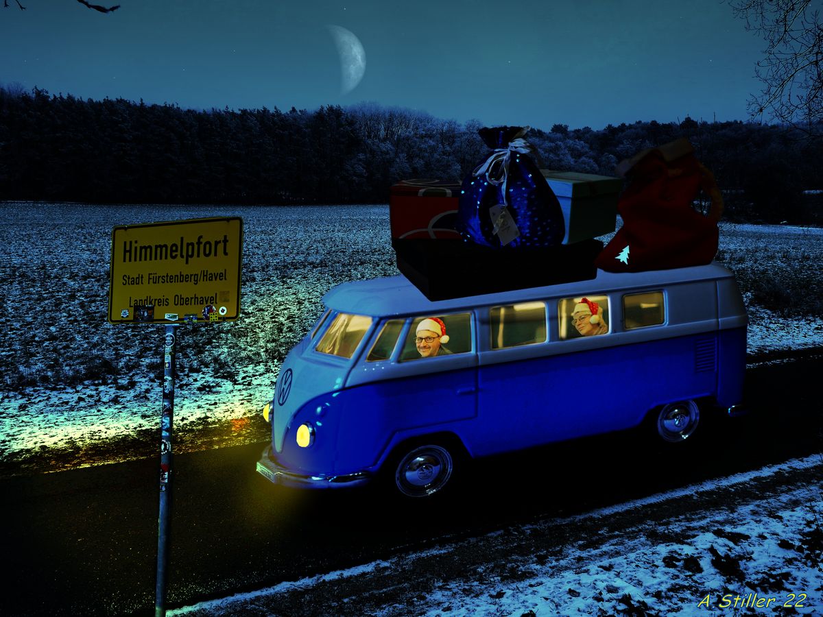 der Weihnachtsbus