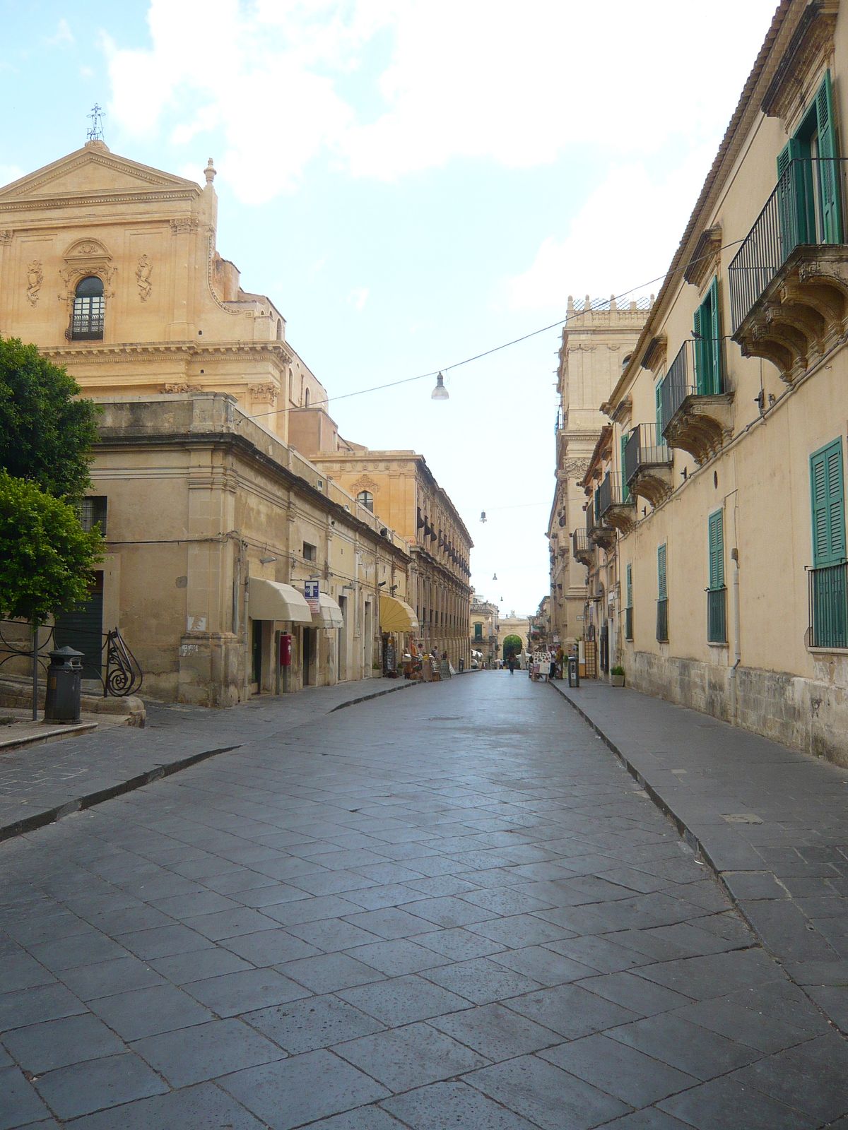 Corso Vittorio Emanuele, Noto, Sicilia